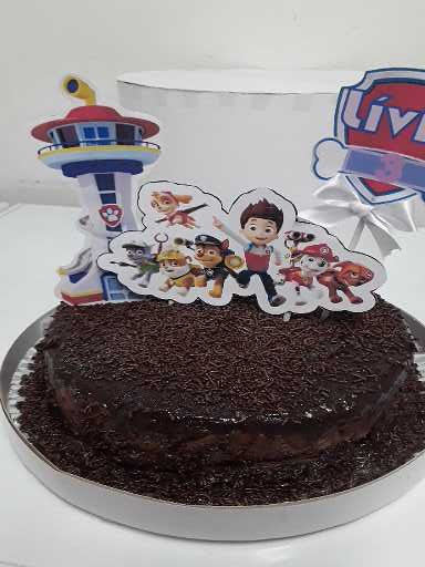 Bolo de Mousse de Brigadeiro